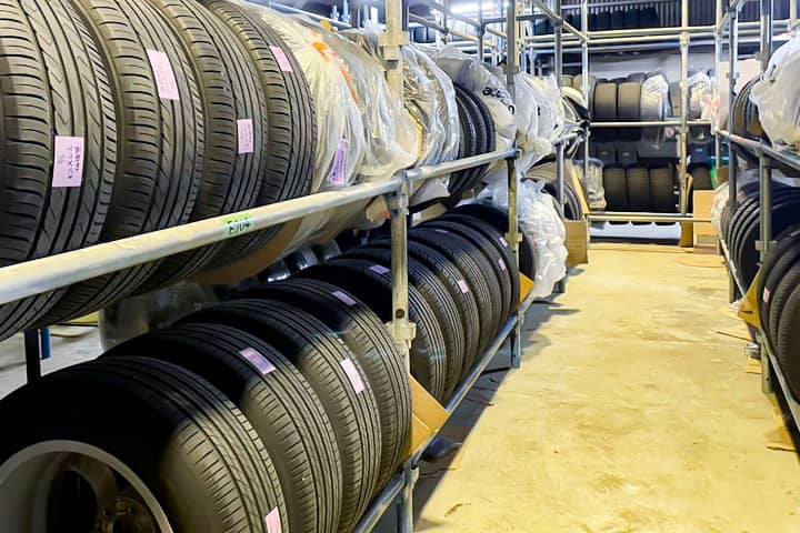 タイヤ保管