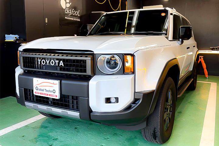 ランドクルーザー250への美肌コーティング